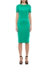 Alexia Admor Kristina Midi Sheath Dress In Green