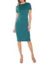 Alexia Admor Women's Kristina Midi Sheath Dress In Teal