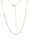 Saks Fifth Avenue Women's 14k Yellow Gold & Diamond Necklace In Yellow Gold
