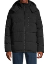 Noize Men's Baltimore Puffer Jacket In Black