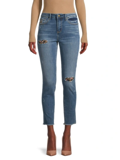 Driftwood Women's Jackie High-rise Distressed Jeans In Day Time