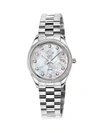 Gv2 Women's Turin 32mm Stainless Steel & Diamond Swiss Bracelet Watch In Neutral