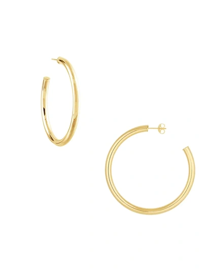 Saks Fifth Avenue Women's 14k Yellow Gold Open Hoop Earrings