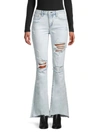 DRIFTWOOD WOMEN'S EVA ACID WASH BOOT-CUT JEANS