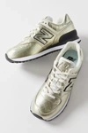 New Balance 574 Metallic Women's Sneaker In Gold