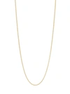 SAKS FIFTH AVENUE WOMEN'S 14K YELLOW GOLD BALL CHAIN NECKLACE
