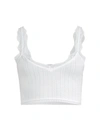 ANDINE WOMEN'S COLETTE CROPPED TANK TOP
