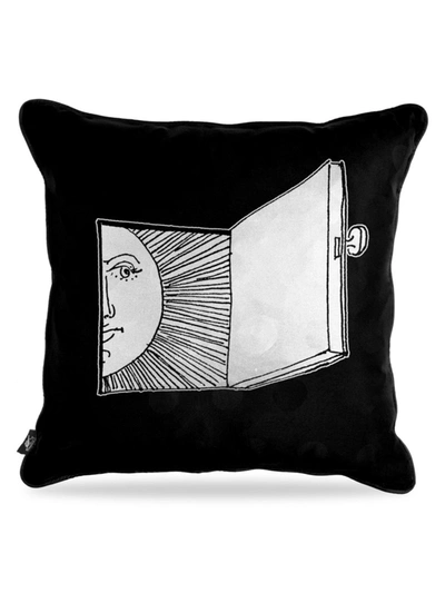 Fornasetti Solingo Graphic Sun-print Cushion