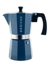 Grosche Milano Stovetop Espresso Maker In Blue