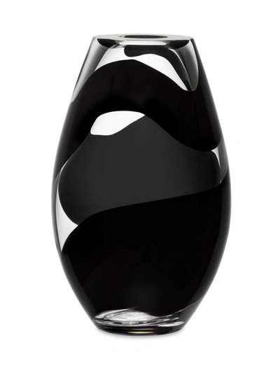 Kosta Boda Non Stop Glass Vase In Black