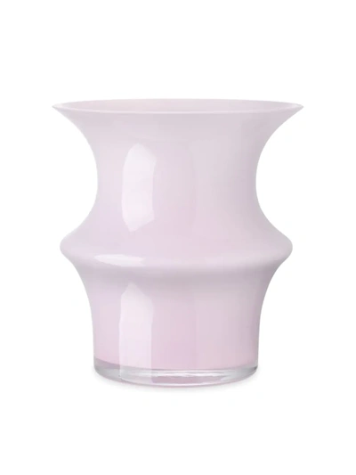 Kosta Boda Pagod Vase In Pink