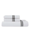 Downtown Company Madison Embroidered Pillowcases In White Black