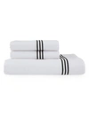 Downtown Company Madison 4-piece Sheets Set In White Black