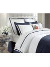 Downtown Company Hotel 4-piece Sheet Set In White Navy