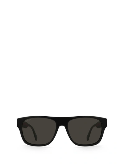Gucci Gg0341s Square-frame Sunglasses In Black