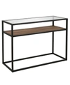 HUDSON & CANAL ADDISON CONSOLE TABLE, 42" X 14"