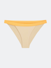 Onia Leila Low-rise High-cut Bikini Bottoms In Brown