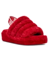 Ugg Fluff Yeah Slides In Ribbon Red