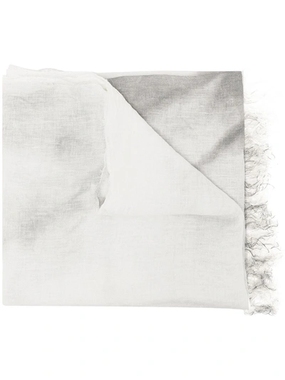 Forme D'expression Motta Abstract-print Scarf In White