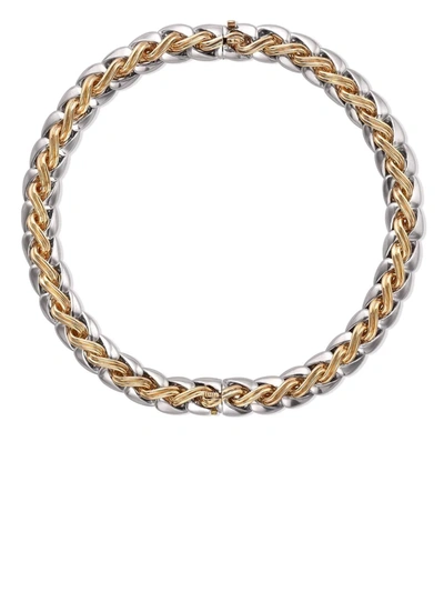 Pre-owned Hermes 1970s  Present Day Necklace In Gold