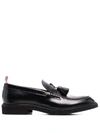 Thom Browne Tassel-detail Loafers In Black
