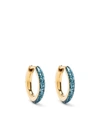 MARIA BLACK KATE OCEAN HOOP EARRINGS