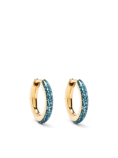 Maria Black Kate Ocean Hoop Earrings In Gold