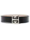 GIVENCHY 4G BUCKLE LEATHER BELT