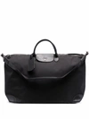 Longchamp Large Boxford Travel Bag In Black