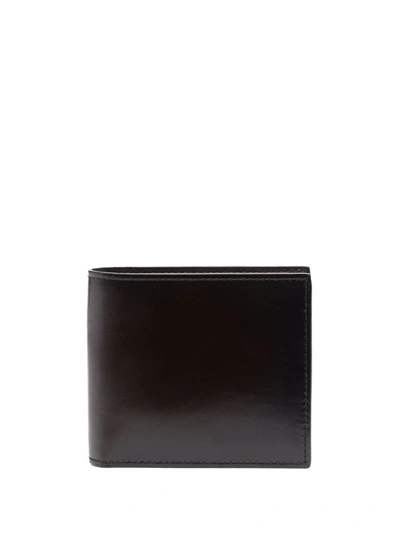 Officine Creative Boudin 23 Leather Wallet In Brown