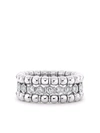 PRAGNELL 18KT WHITE GOLD BOHEMIA DIAMOND EXPANDABLE RING