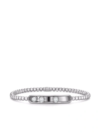 Pragnell 18kt White Gold Bohemia Diamond Bracelet In Silver