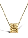 Pragnell 18kt Yellow Gold Bohemia Beaded Necklace In Gold