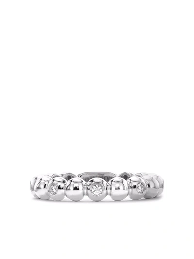 Pragnell 18kt White Gold Bohemia Diamond Ring In Silver