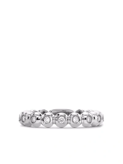 PRAGNELL 18KT WHITE GOLD BOHEMIA DIAMOND RING