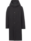 BURBERRY HOODED CAR COAT