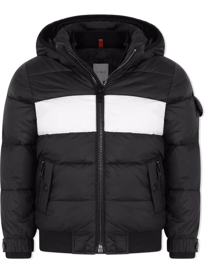 Givenchy Kids' Quilted Puffer Jacket In Black