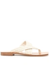 Senso Gretel Ii Low-block Sandals In Neutrals