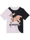 BURBERRY MONTAGE-PRINT COTTON T-SHIRT