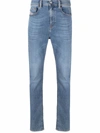 Diesel Man - Medium Blue 1979 Sleenker 09c01 Skinny Jeans In Blue