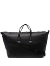 CALVIN KLEIN FAUX-LEATHER WEEKEND BAG