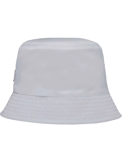 Prada Re-nylon Bucket Hat In White