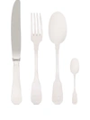 Dolce & Gabbana 4 Piece Cutlery Set In Silver