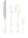 Dolce & Gabbana 4 Piece Cutlery Set In Silver