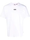 Gcds Logo-print Short-sleeved T-shirt In White