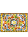 Dolce & Gabbana Dolce&gabbana Set Of 36 Reversible Placemats In Yellow