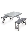 ONIVA PICNIC TIME ALUMINUM PORTABLE PICNIC TABLE WITH SEATS