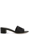 Dolce & Gabbana 'dg Logo Slides For Stylish In Black