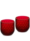 DOLCE & GABBANA HAND-BLOWN MURANO SHOT GLASSES (SET OF 2)