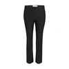 Alexander Mcqueen High-waisted Tailored Wool Trousers In Black